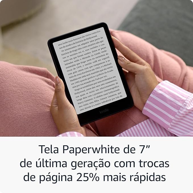 Kindle Paperwhite 2025 - Melhor escolha Comparativo Kindle Brasil