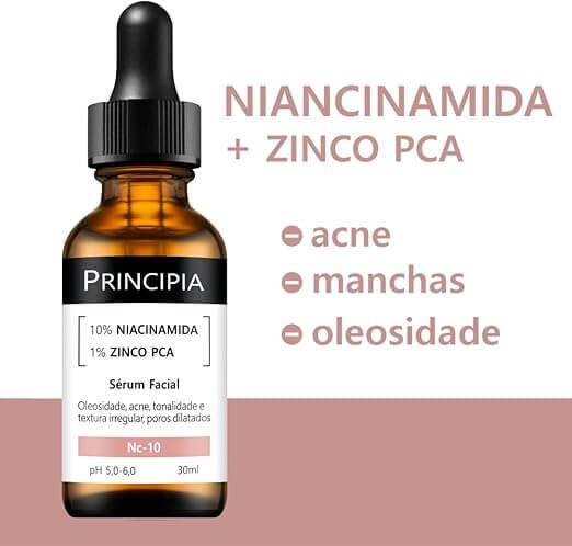 Sérum de niacinamida para pele oleosa - Controle de oleosidade e redução de poros