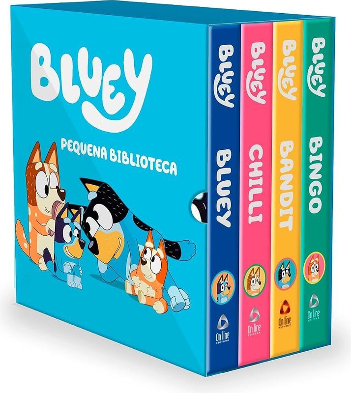 Capa: Bluey: Pequena Biblioteca da Bluey