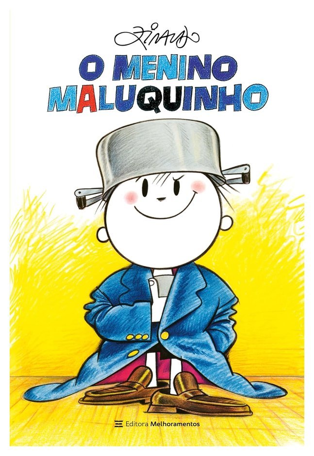 Capa do livro O Menino Maluquinho, de Ziraldo