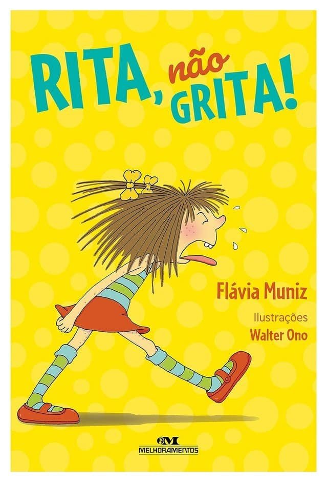 Capa do livro Rita, não grita!, de Flávia Muniz