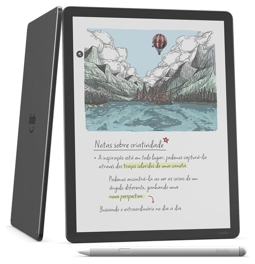 Kindle Scribe Colorsoft 64 GB com tela colorida de 11 polegadas