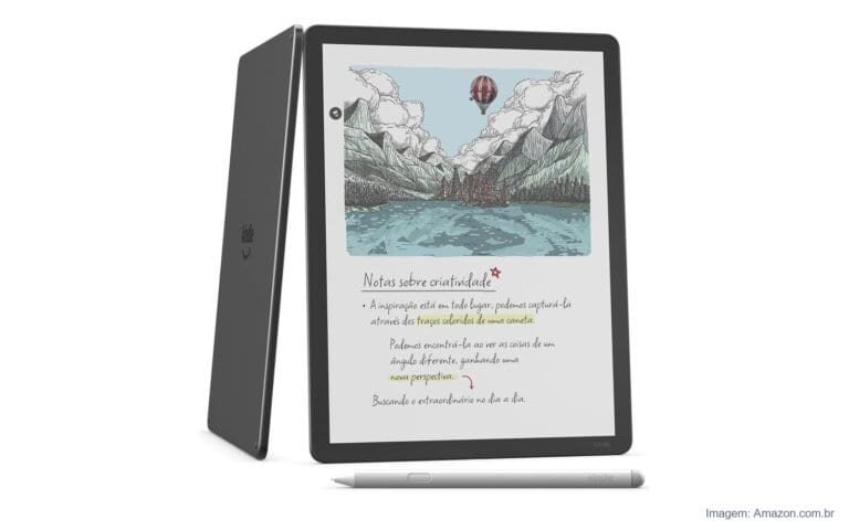 Kindle Scribe Colorsoft com tela colorida de 11 polegadas e Caneta Premium